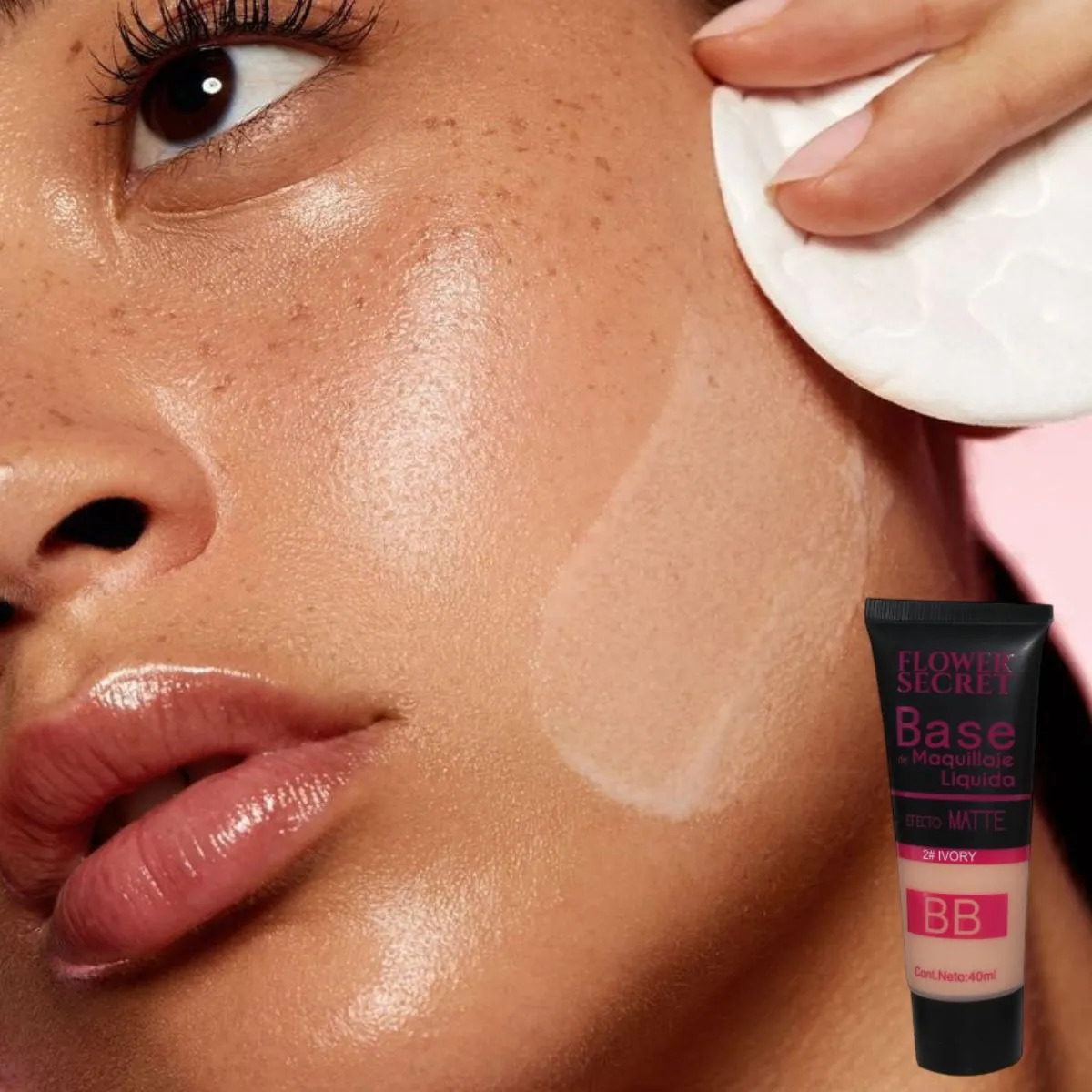 PACK 4 BASES DE MAQUILLAJE LIQUIDA EFECTO MATE 40ML LAU - 9