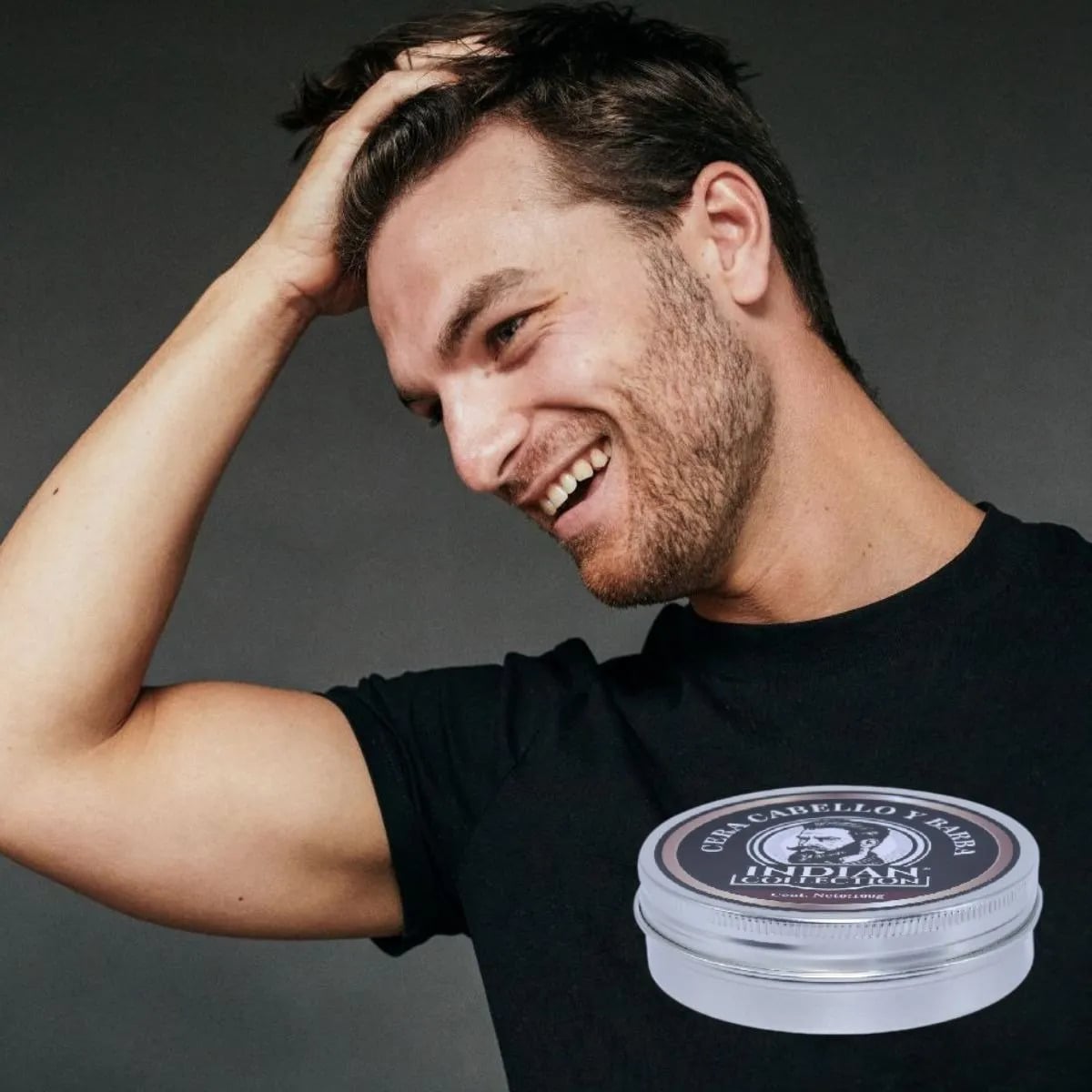 SET 2 CERA FIJADOR PARA CABELLO Y BARBA 100GR  LAU - 1