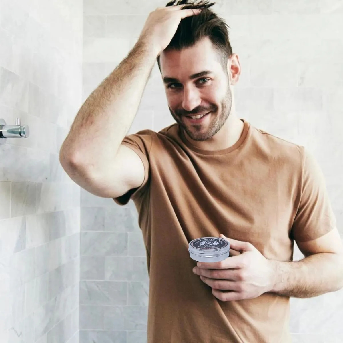 SET 2 CERA FIJADOR PARA CABELLO Y BARBA 100GR  LAU - 3