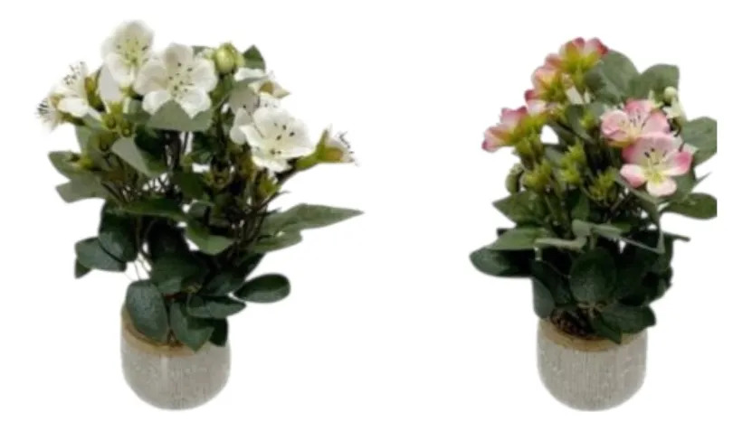 PLANTA DECORATIVA ARTIFICIAL ESTILO FLORAL CAMPIÑA JHN - 3