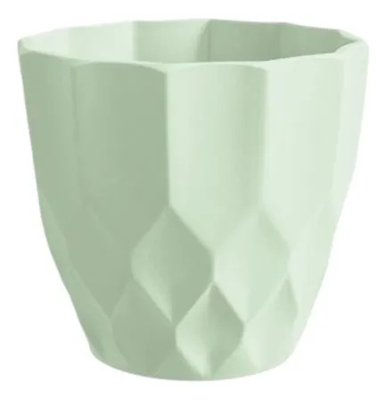 SET 5 MACETERO DECORATIVO TEXTURA DIAMANTE ESTILO 3D JHN - 1