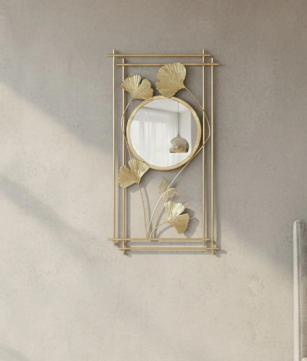 ESPEJO PARED DECORATIVO ESTILO INSPIRACION BOTANICA JHN - 2