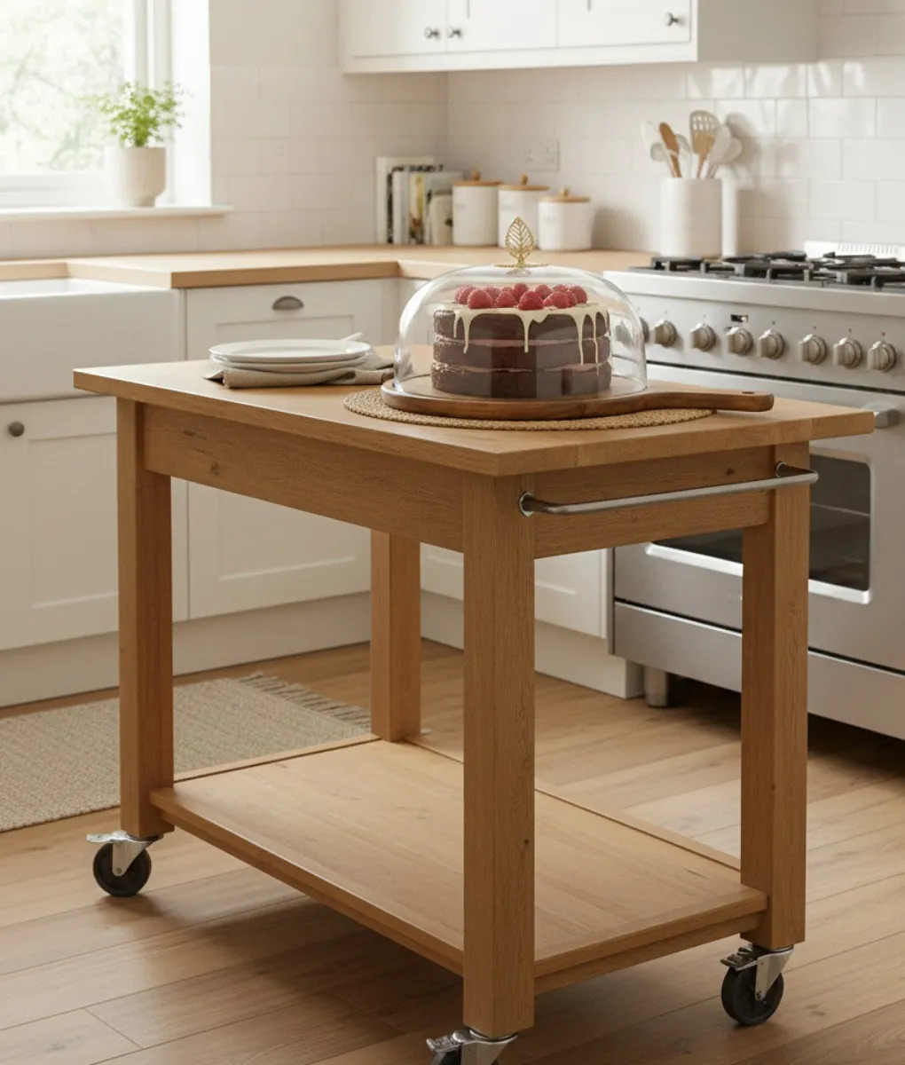 BASE PASTELERIA SERVICIO QUESOS CUPULA ESTILO RUSTICO JHN - 7