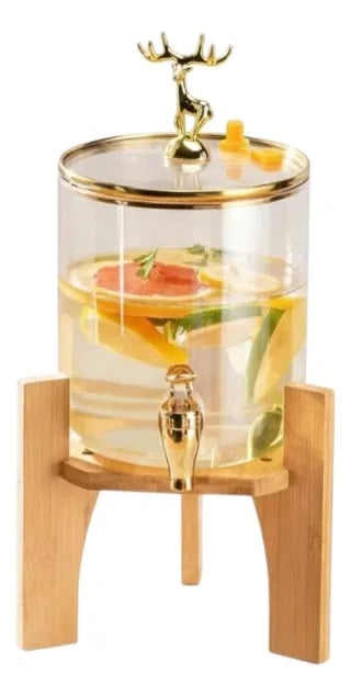 DISPENSADOR BEBIDAS GRIFO DECORATIVO SOPORTE ELEVADO JHN - 1