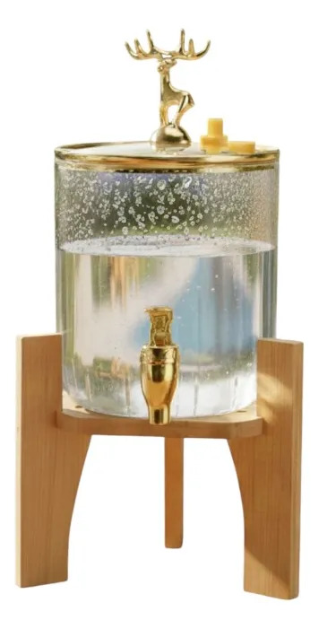 DISPENSADOR BEBIDAS GRIFO DECORATIVO SOPORTE ELEVADO JHN - 3