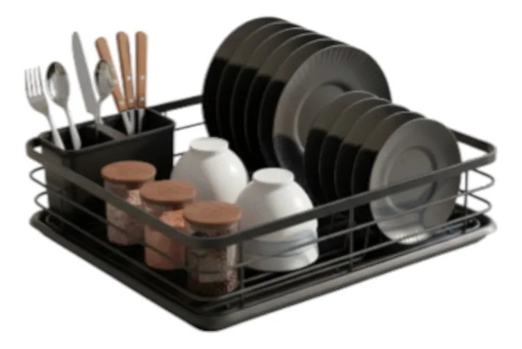 SECAPLATOS ESCURRIDOR LOZA COMPACTO DISEÑO MINIMALISTA JHN - 3