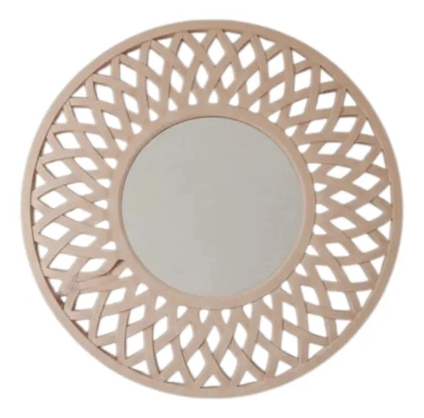 ESPEJO PARED DECORATIVO PATRON CALADO CONTEMPORANEO JHN - 3
