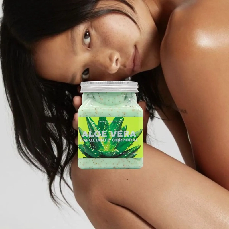SET 2 EXFOLIANTES CORPORALES DE ALOE VERA PIEL SUAVE LAU - 5