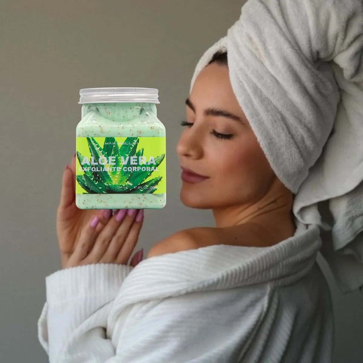 SET 2 EXFOLIANTES CORPORALES DE ALOE VERA PIEL SUAVE LAU - 6