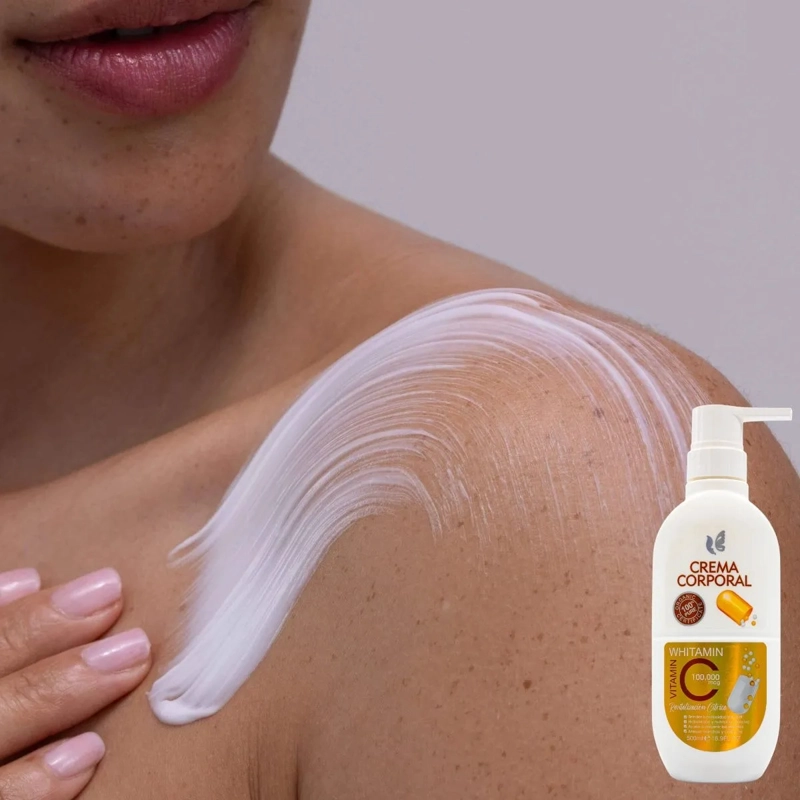 SET 2 CREMAS CORPORAL VITAMINA C HIDRATA TODO TIPO PIEL LAU - 5