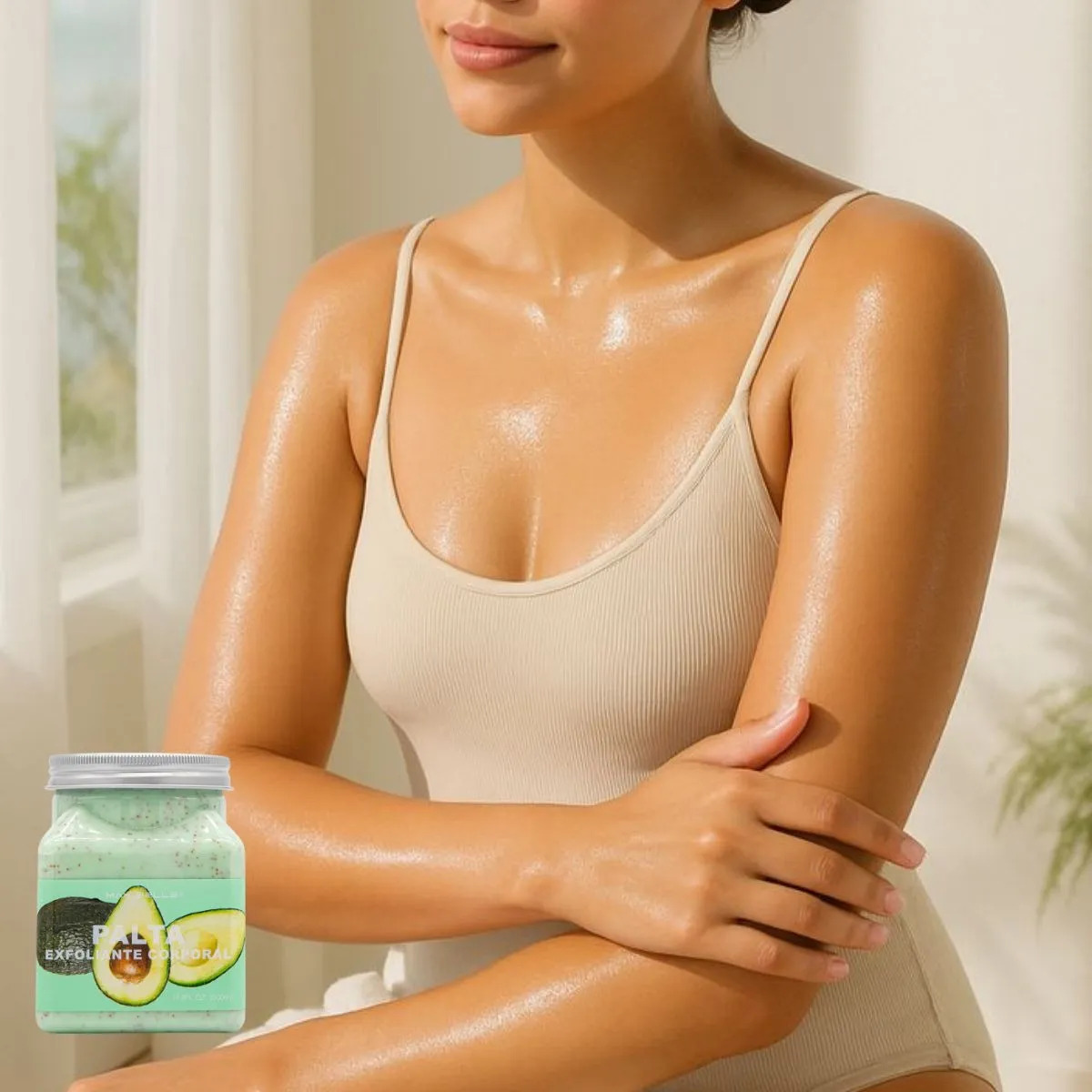 SET 2 EXFOLIANTES CORPORAL DE PALTA PIEL SUAVE LAU - 4