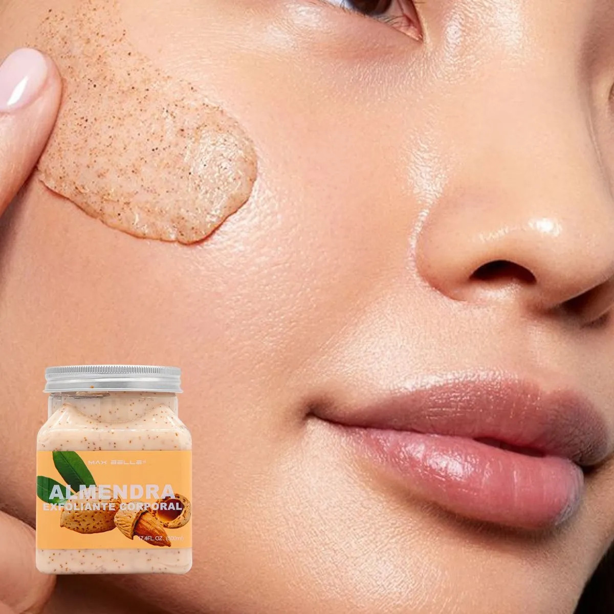 SET 2 EXFOLIANTES CORPORALES DE ALMENDRA REVITALIZA LAU - 5