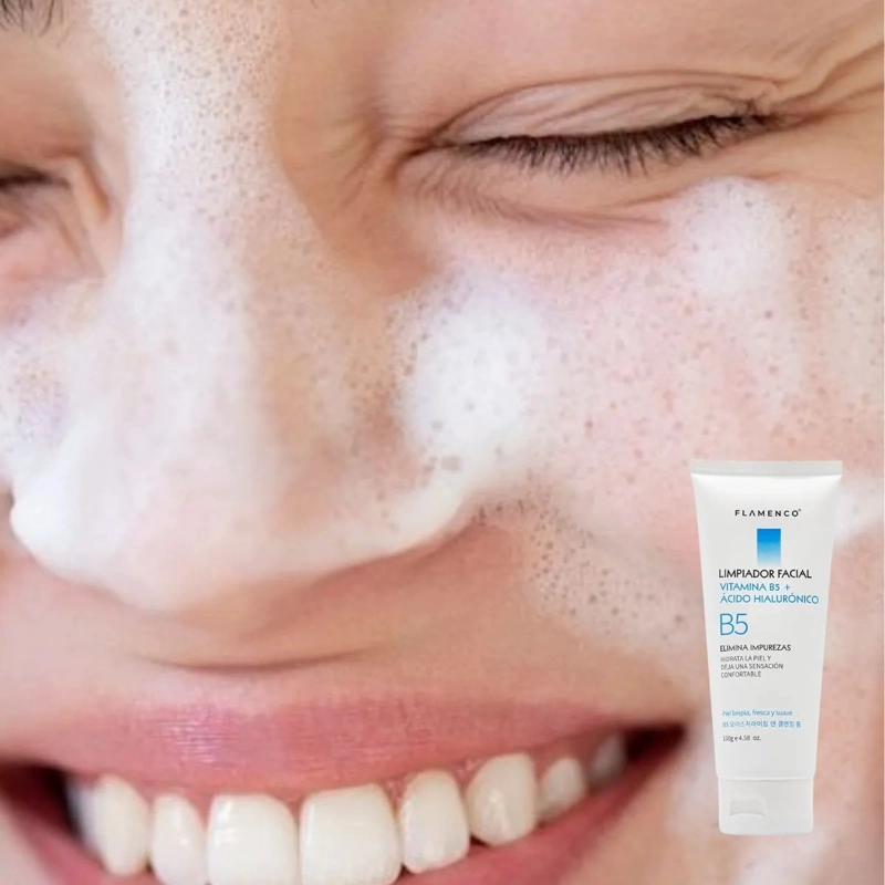 SET 2 LIMPIADOR FACIAL VITAMINA B5 CON ACIDO HIALURONICO LAU - 8