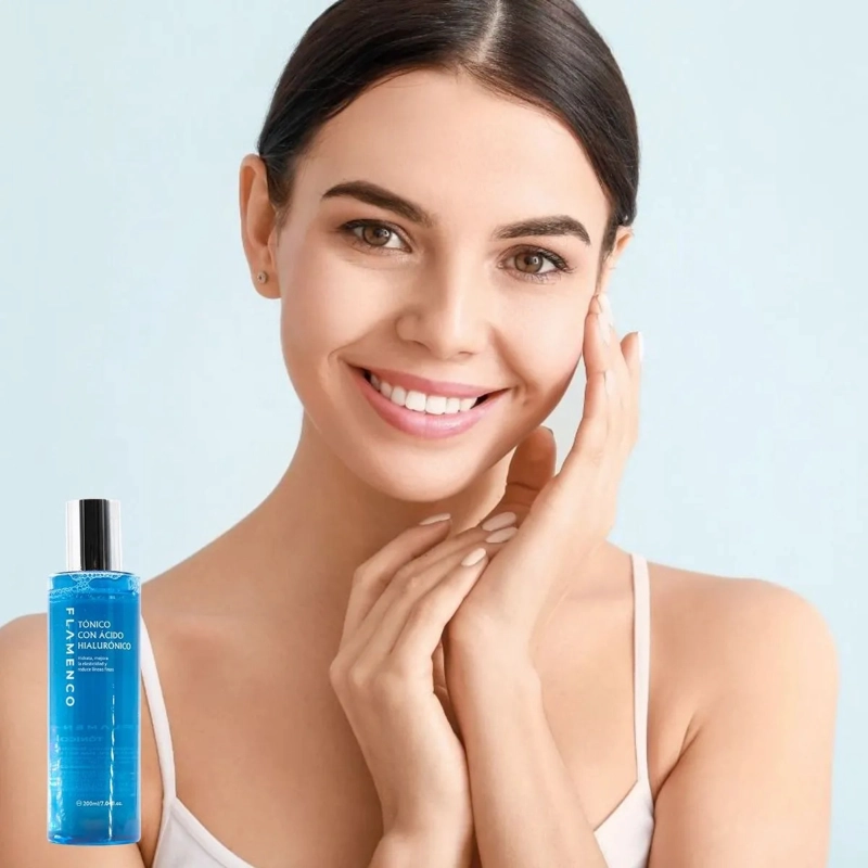 TONICO FACIAL HIDRATANTE CON ACIDO HIALURONICO BELLEZA LAU - 1