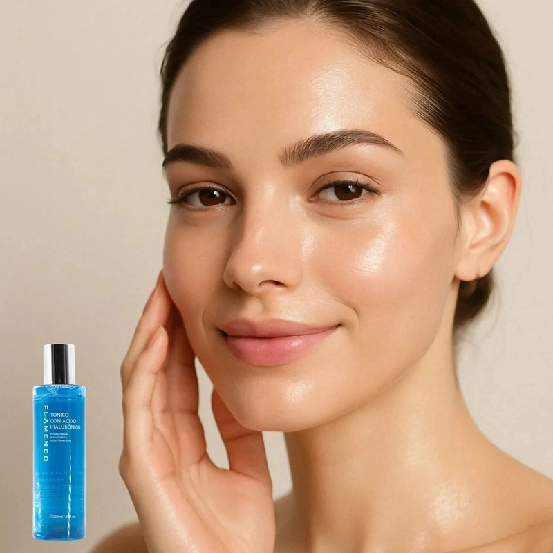 TONICO FACIAL HIDRATANTE CON ACIDO HIALURONICO BELLEZA LAU - 2