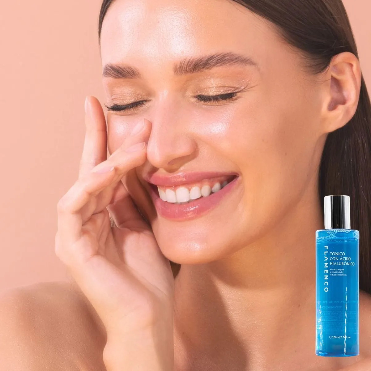 TONICO FACIAL HIDRATANTE CON ACIDO HIALURONICO BELLEZA LAU - 4