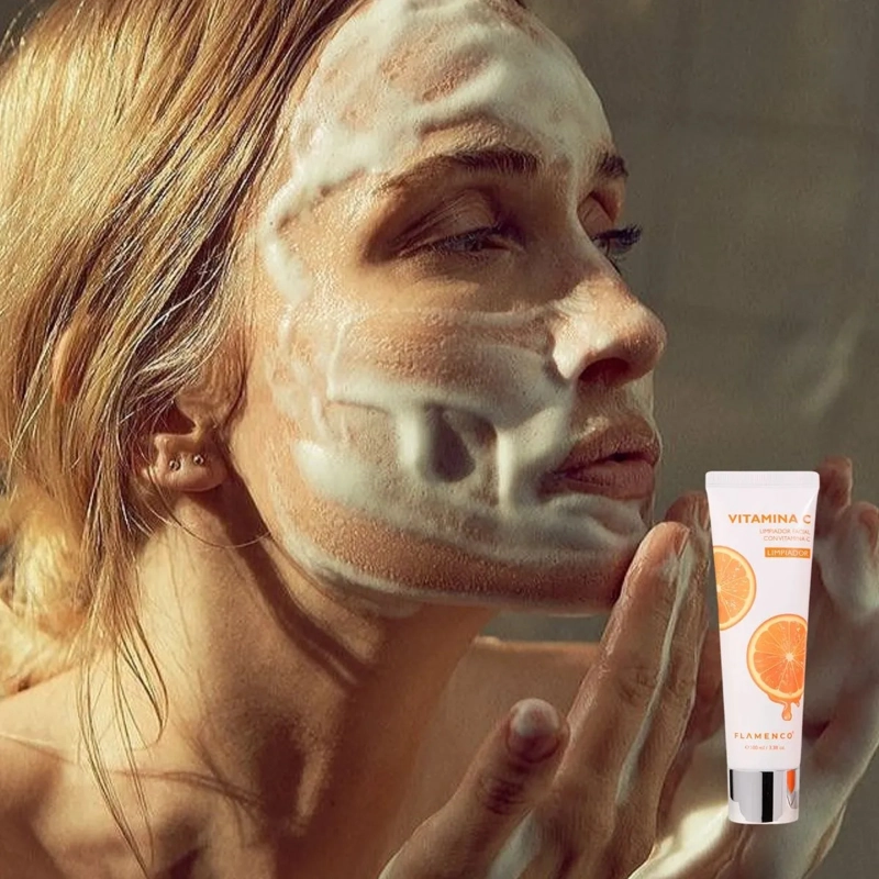 SET 2 LIMPIADOR FACIAL CON VITAMINA C ILUMINA BELLEZA LAU - 2