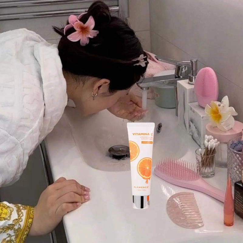 SET 2 LIMPIADOR FACIAL CON VITAMINA C ILUMINA BELLEZA LAU - 4