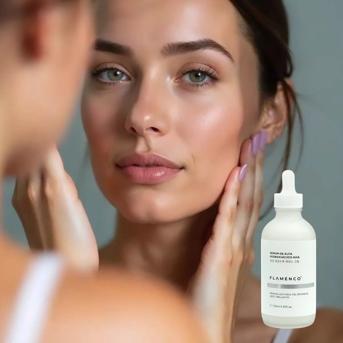 SERUM FACIAL ALFA HIDROXIACIDO AHA RENOVACION CELULAR LAU - 9