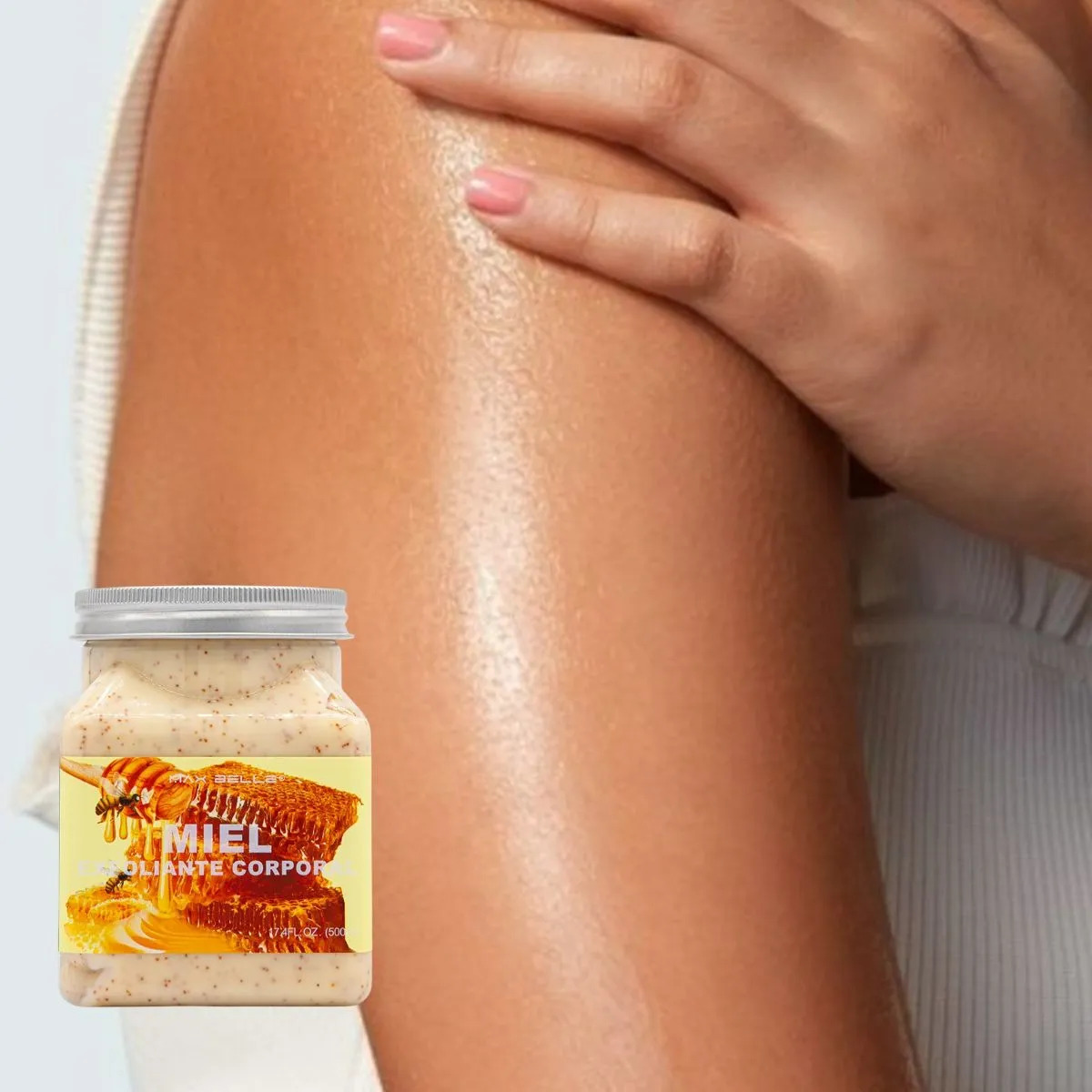 SET 2 EXFOLIANTES CORPORALES DE MIEL PIEL SUAVE LAU - 5