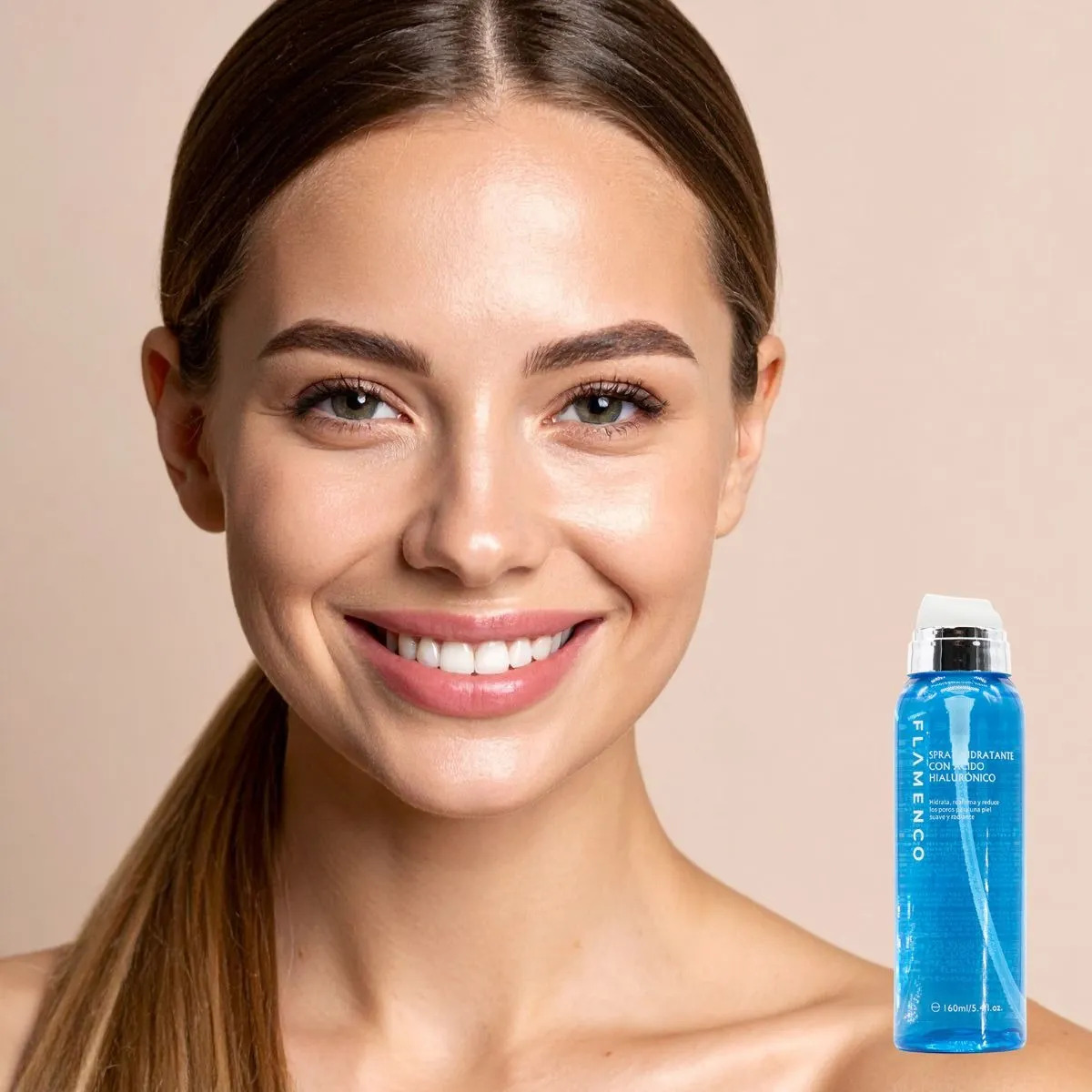 SPRAY FACIAL HIDRATANTE REVITALIZANTE REPARADOR BELLEZA LAU - 5