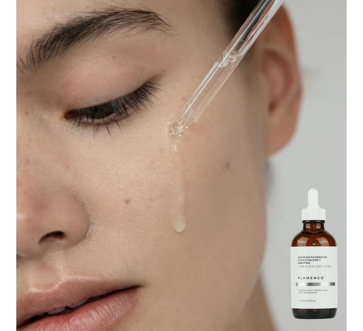 SERUM FACIAL DESPIGMENTANTE ANTIACNE ESCUALENO ARBUTINA LAU - 1