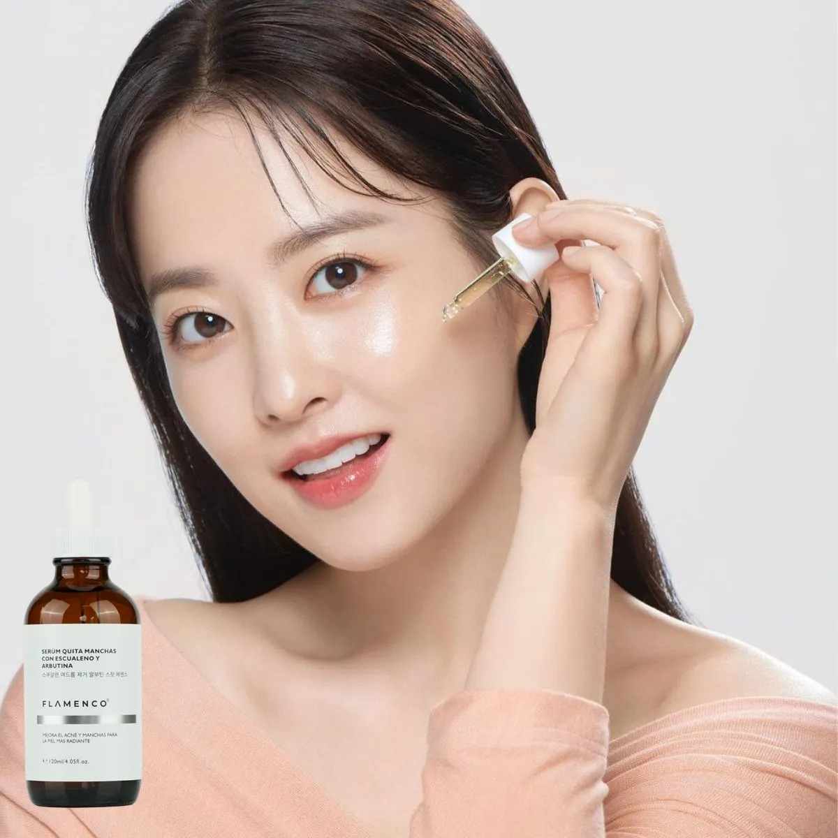 SERUM FACIAL DESPIGMENTANTE ANTIACNE ESCUALENO ARBUTINA LAU - 7