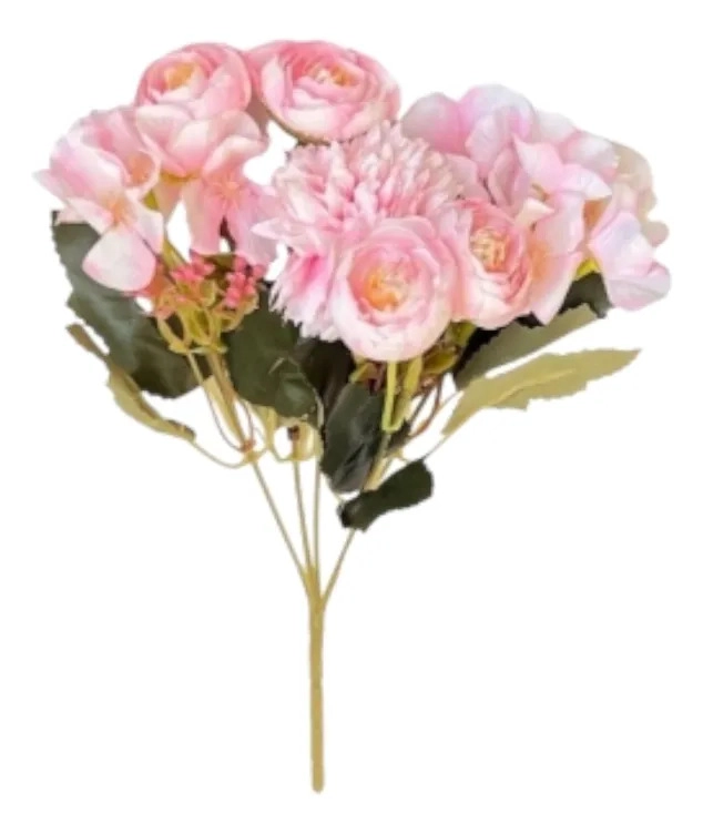 SET 4 RAMO FLORES ARTIFICIALES BELLEZA ENCANTO HOGAR JHN - 1