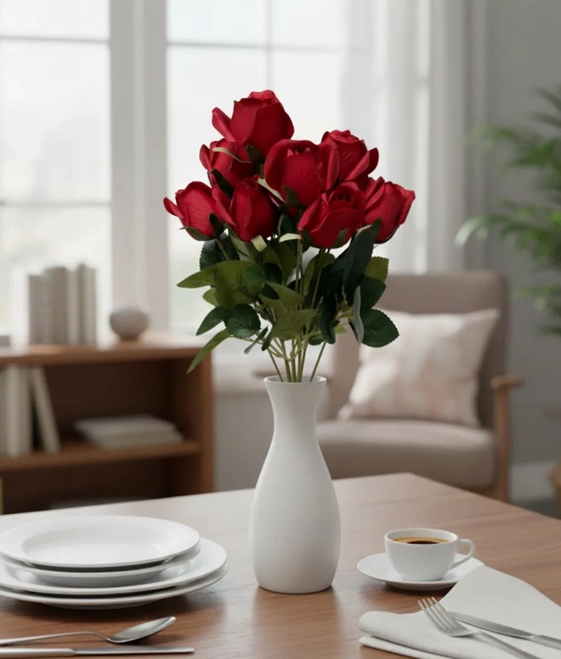RAMO FLORAL ARTIFICIAL ADORNO ELEGANTE DECORATIVO JHN - 7