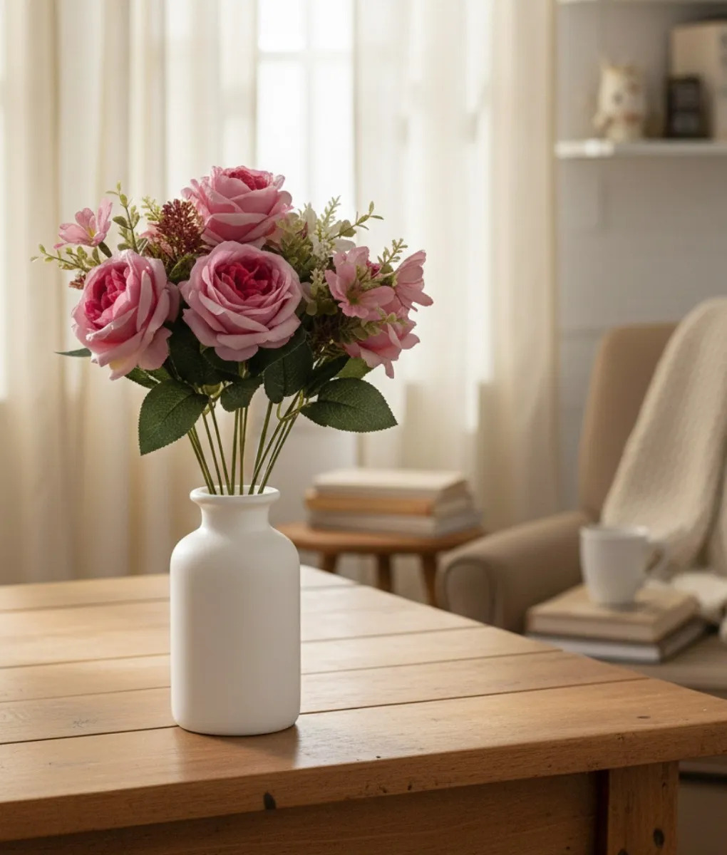 RAMO FLORAL ARTIFICIAL ELEGANCIA BELLEZA HOGAR EVENTOS JHN - 6