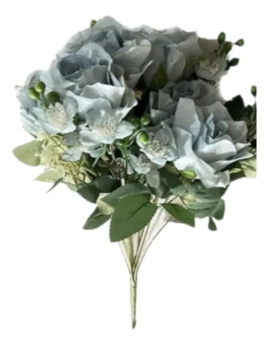 RAMO ARTIFICIAL FLORES DISEÑO EXQUISITO DECORATIVO JHN - 1