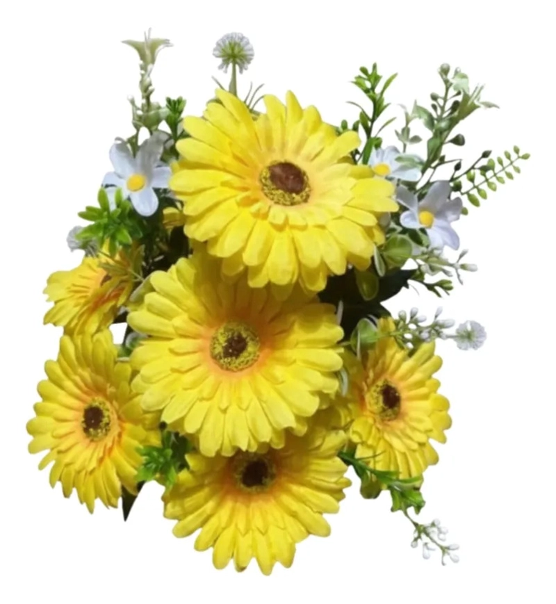SET 2 ARREGLO ARTIFICIAL FLORAL REALISTA DECORACION JHN - 1