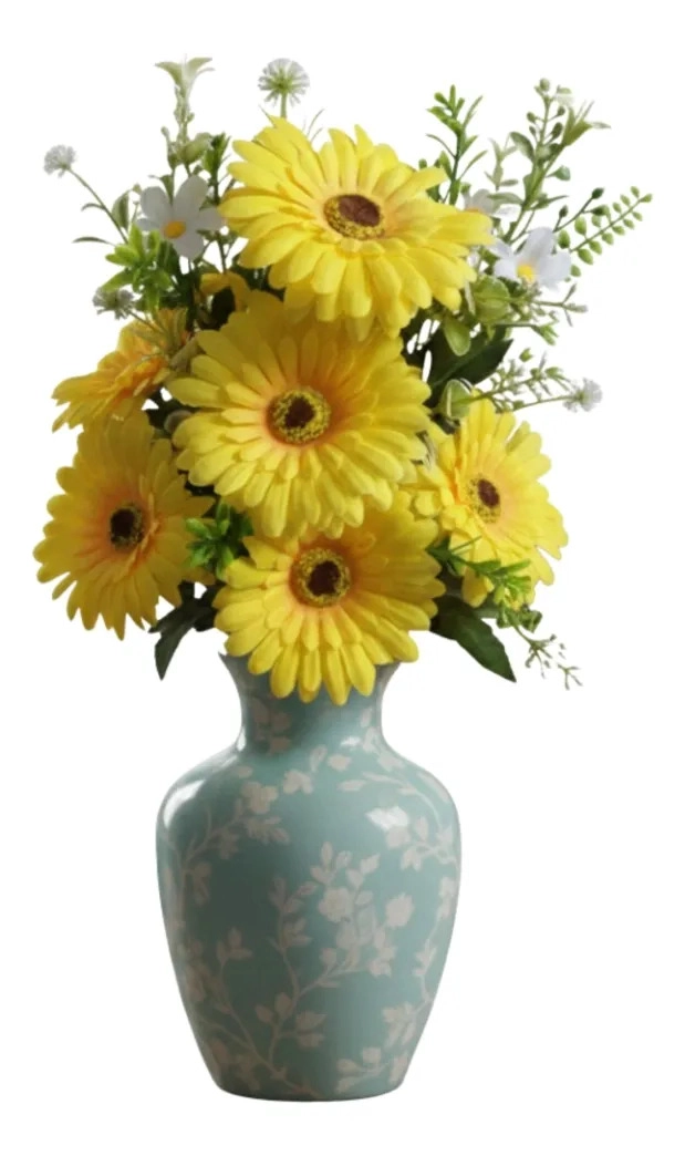 SET 2 ARREGLO ARTIFICIAL FLORAL REALISTA DECORACION JHN - 3