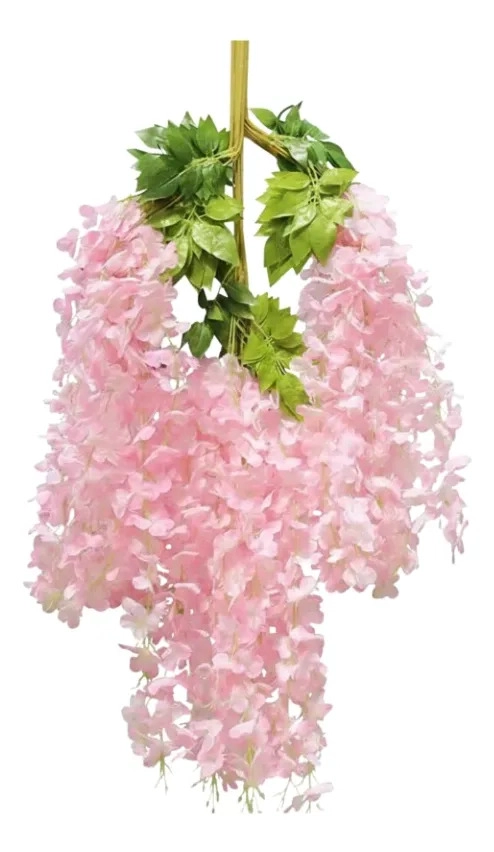 FLOR ARTIFICIAL DECORATIVA CASCADA FLORES COLGANTES JHN - 1