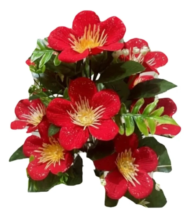 SET 3 RAMO FLORAL ARTIFICIAL ELEGANTE VITALIDAD INFINITA JHN - 1