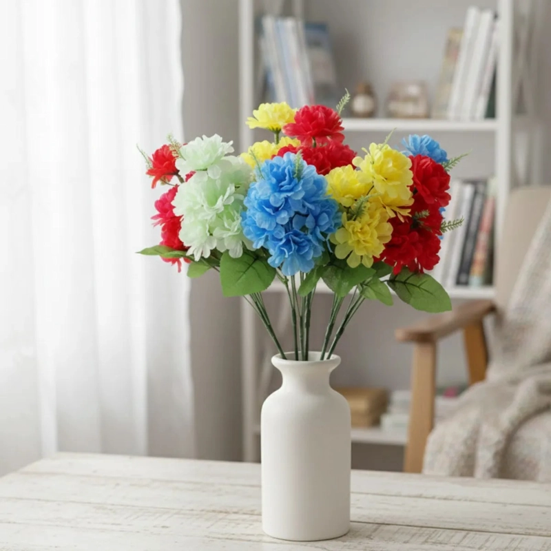 SET 4 RAMO FLORES ARTIFICIALES DISEÑO REALISTA ADORNO JHN - 9