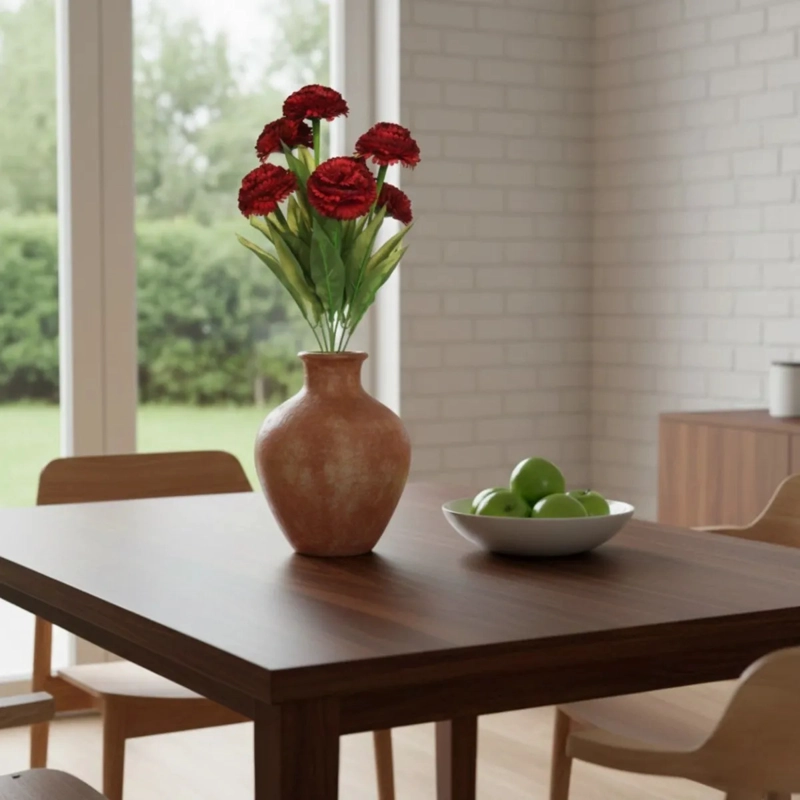SET 2 RAMO FLORAL BOTANICO ORNAMENTAL ARTIFICIAL ADORNO JHN - 9