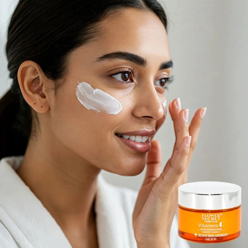 PACK 12 CREMAS FACIAL ANTIOXIDANTE VITAMINA C BELLEZA LAU - 2