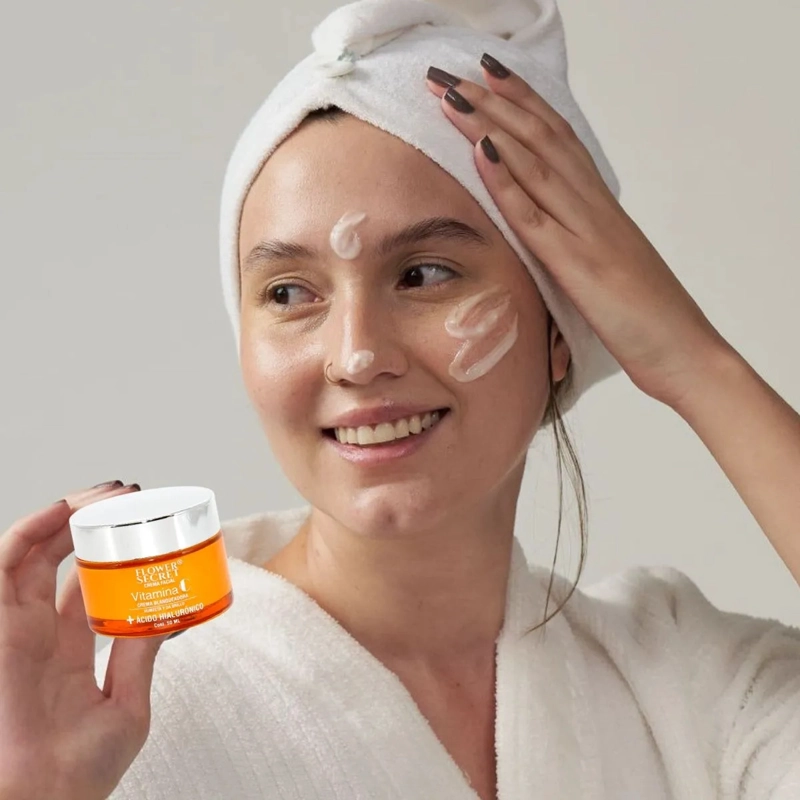 PACK 12 CREMAS FACIAL ANTIOXIDANTE VITAMINA C BELLEZA LAU - 4