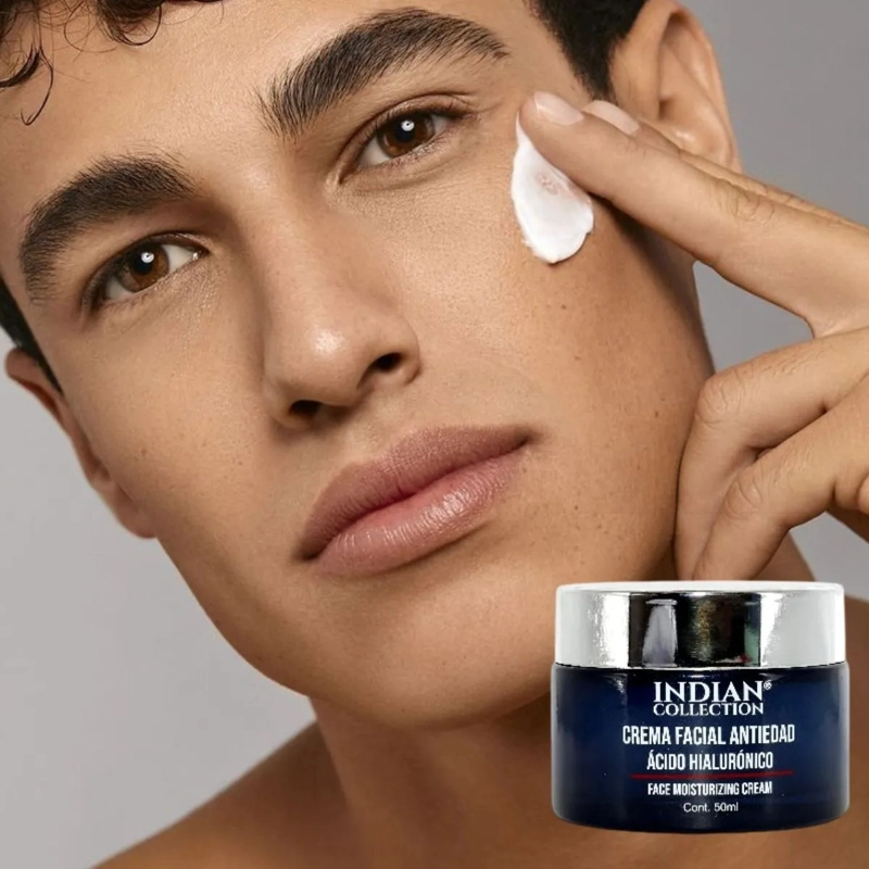 SET 2 CREMA FACIAL ANTIEDAD REAFIRMANTE PARA HOMBRE LAU - 7
