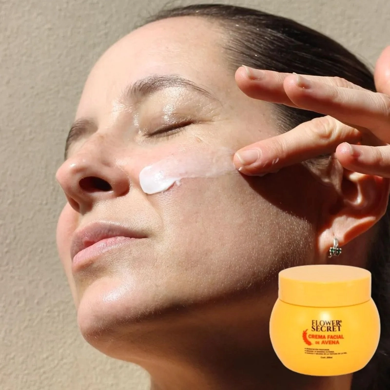 SET 2 CREMA FACIAL DE AVENA HIDRATACION ELASTICIDAD LAU - 4