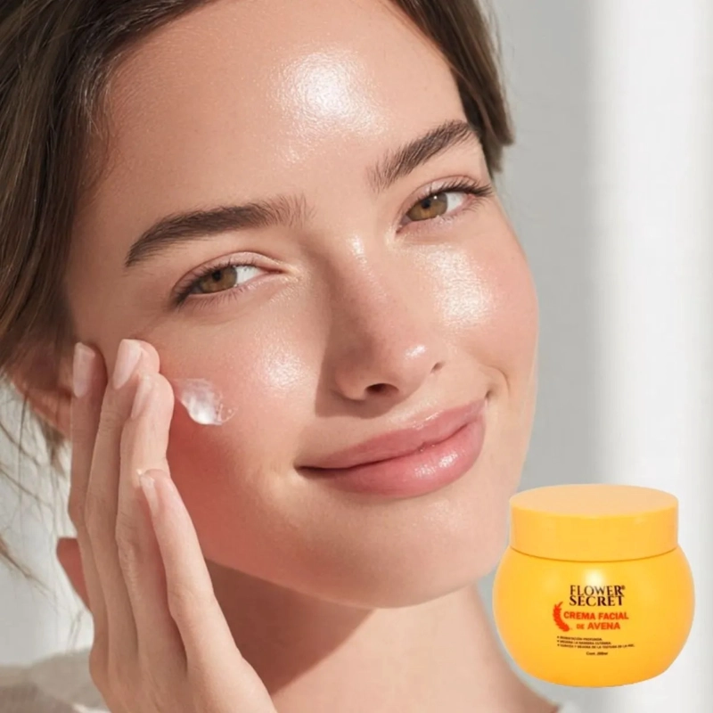 SET 2 CREMA FACIAL DE AVENA HIDRATACION ELASTICIDAD LAU - 6