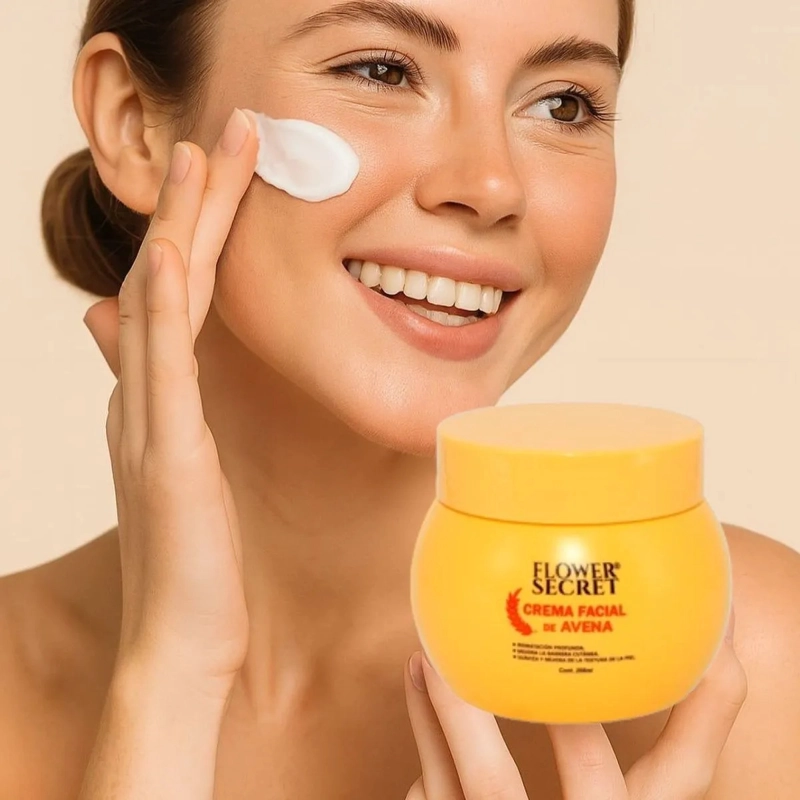 SET 2 CREMA FACIAL DE AVENA HIDRATACION ELASTICIDAD LAU - 7