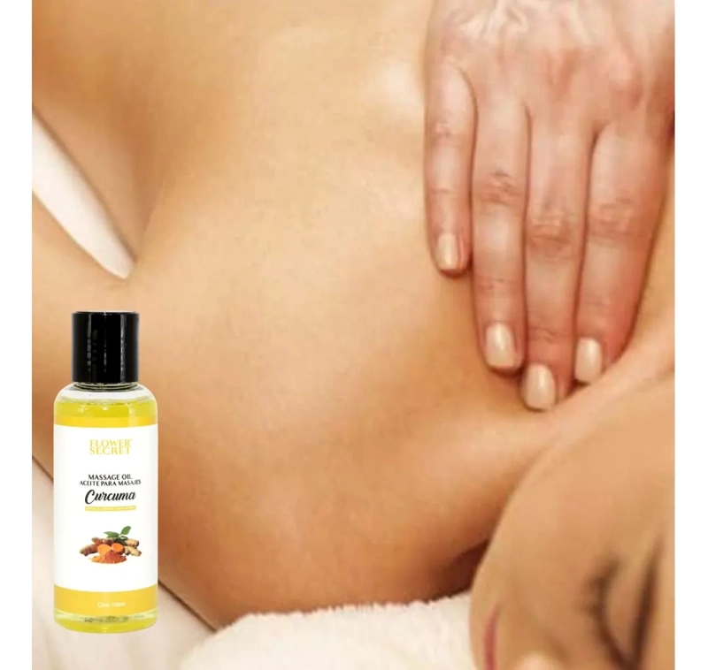 SET 3 ACEITES PARA MASAJES DE CURCUMA 100 ML NUTRE CALMA LAU - 3