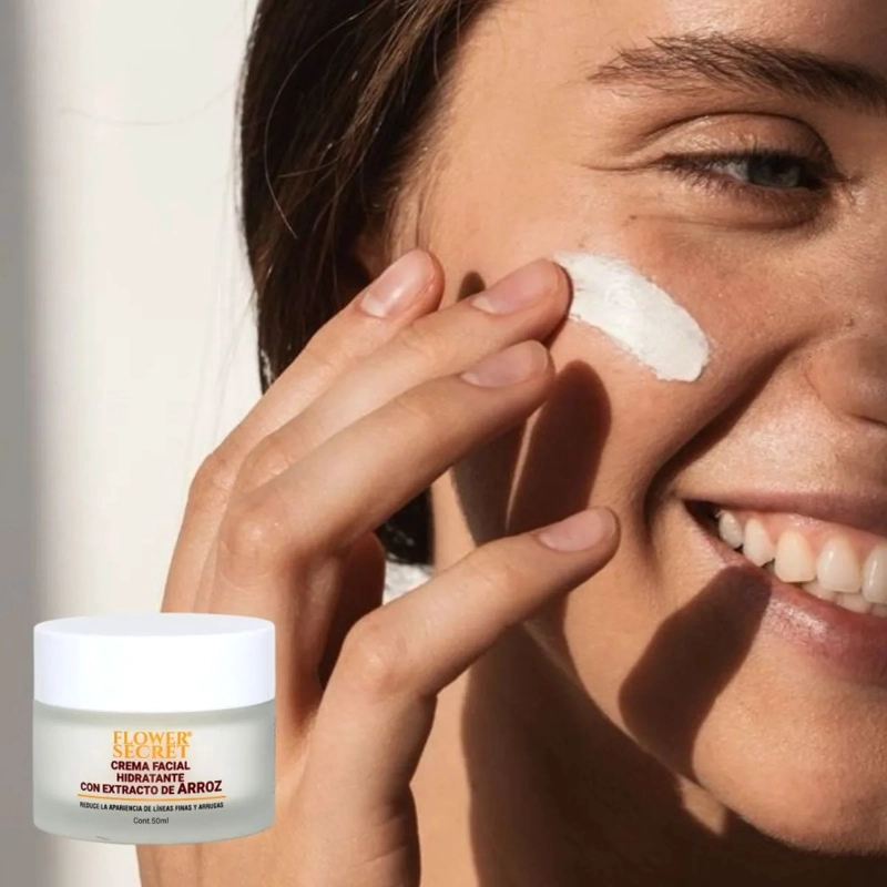 SET 2 CREMAS FACIAL DE ARROZ HIDRATANTE NUTRITIVA LAU - 3