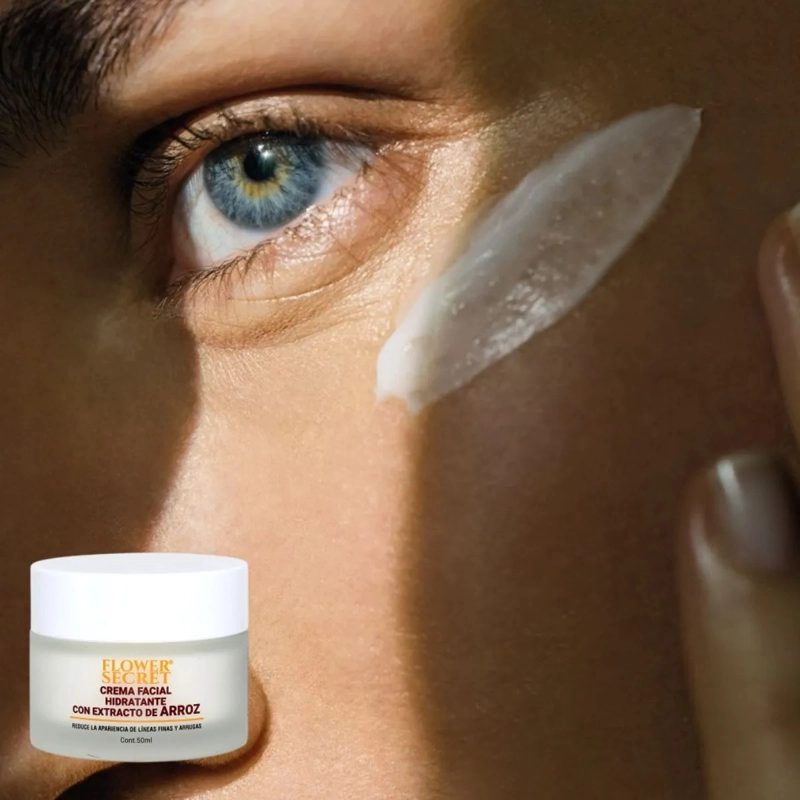 SET 2 CREMAS FACIAL DE ARROZ HIDRATANTE NUTRITIVA LAU - 4