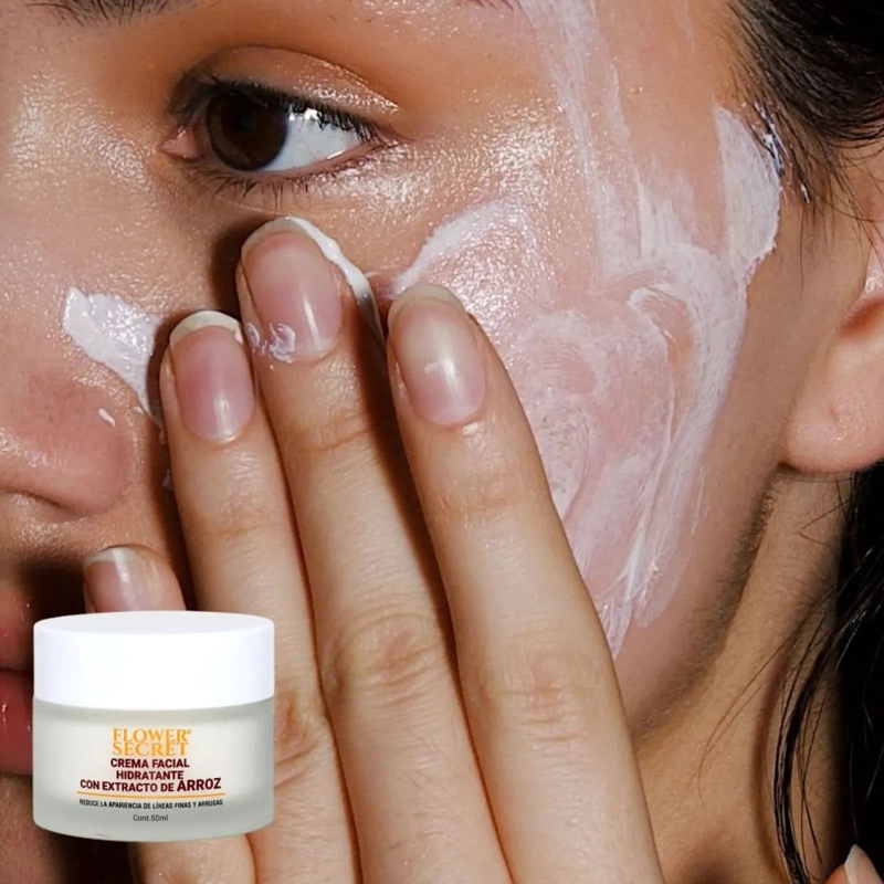 SET 2 CREMAS FACIAL DE ARROZ HIDRATANTE NUTRITIVA LAU - 5