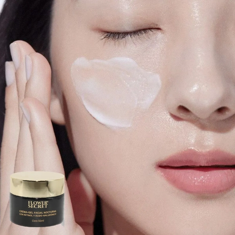 CREMA FACIAL GEL NOCTURNA RETINOL ACIDO HIALURONICO LAU - 5