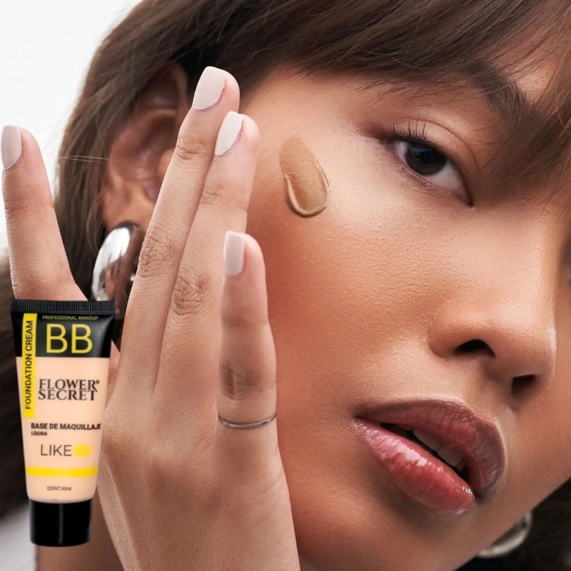 PAQ. 24 BASES DE MAQUILLAJE LIQUIDO HIDRATACION BELLEZA LAU - 8