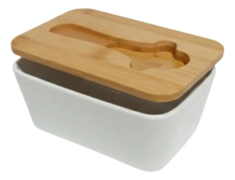 MANTEQUILLERA CONTENEDOR TAPA DISEÑO MODERNO COCINA JHN - 3
